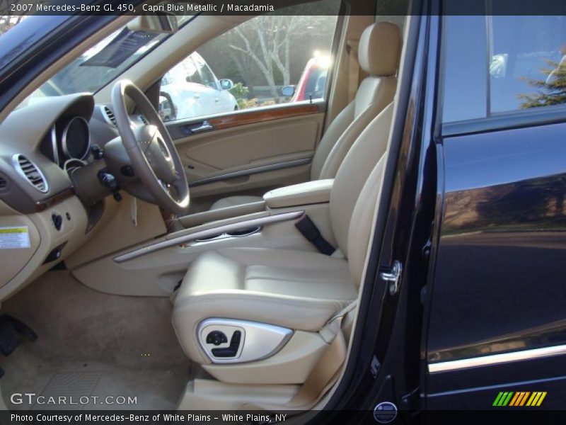 Capri Blue Metallic / Macadamia 2007 Mercedes-Benz GL 450