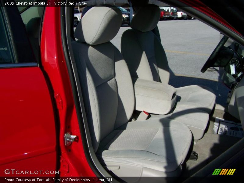 Victory Red / Gray 2009 Chevrolet Impala LT