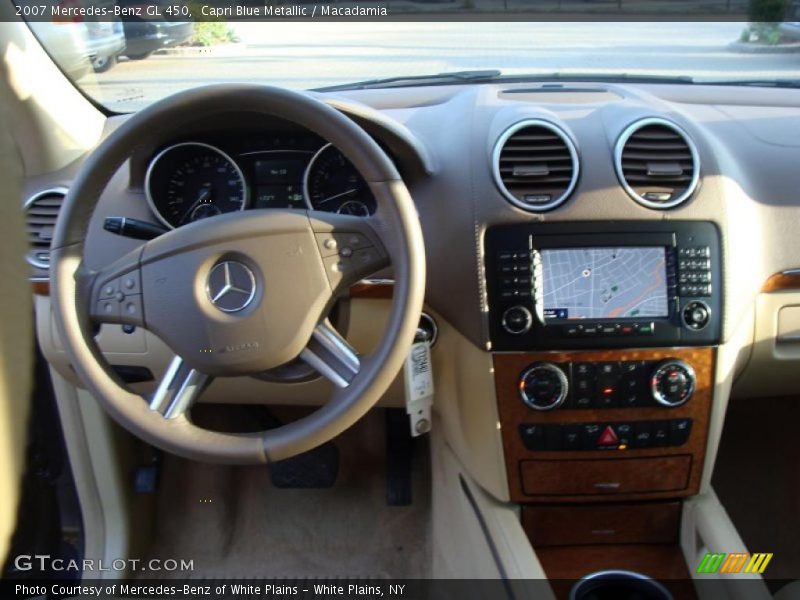 Capri Blue Metallic / Macadamia 2007 Mercedes-Benz GL 450