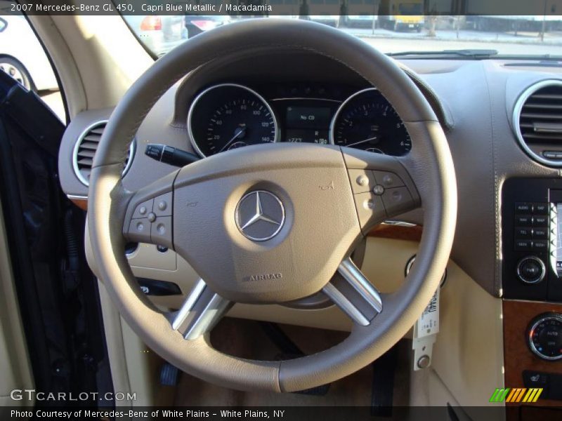 Capri Blue Metallic / Macadamia 2007 Mercedes-Benz GL 450