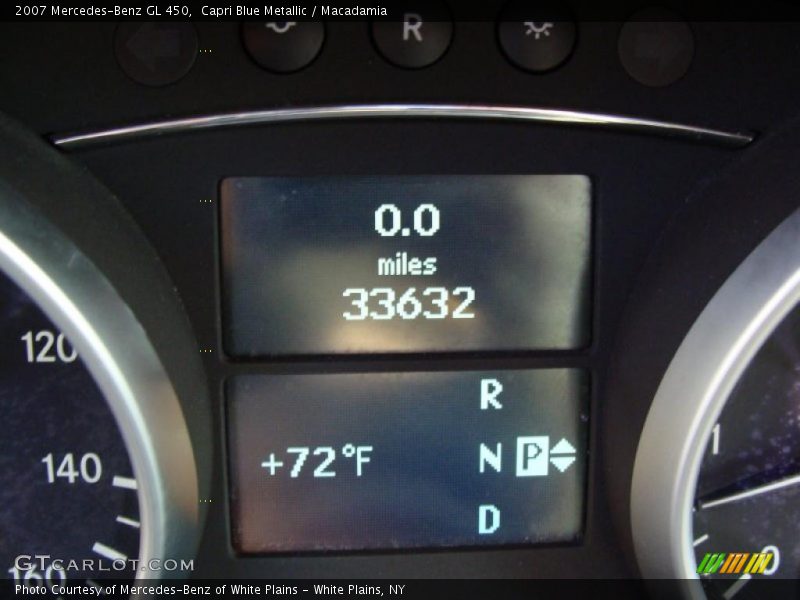 Capri Blue Metallic / Macadamia 2007 Mercedes-Benz GL 450