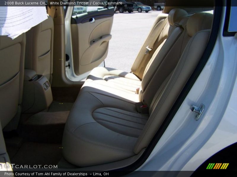 White Diamond Tricoat / Cocoa/Cashmere 2008 Buick Lucerne CXL