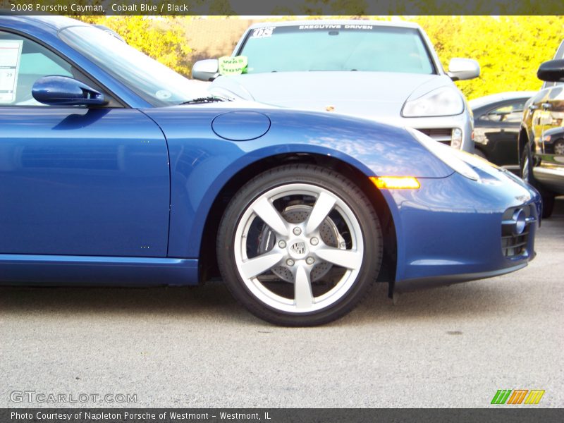 Cobalt Blue / Black 2008 Porsche Cayman