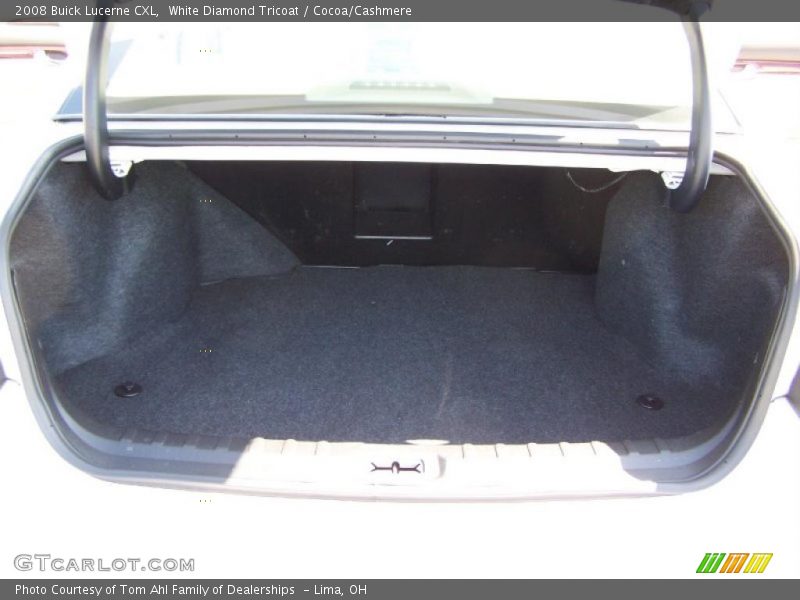 White Diamond Tricoat / Cocoa/Cashmere 2008 Buick Lucerne CXL