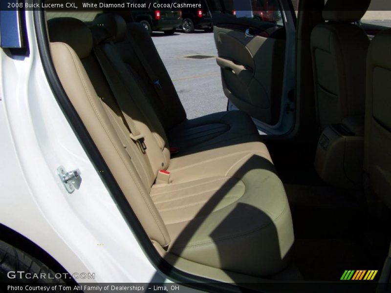 White Diamond Tricoat / Cocoa/Cashmere 2008 Buick Lucerne CXL