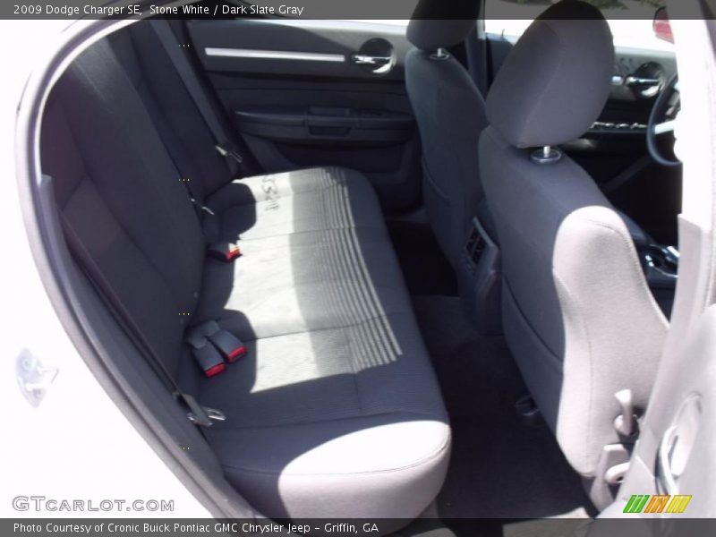 Stone White / Dark Slate Gray 2009 Dodge Charger SE