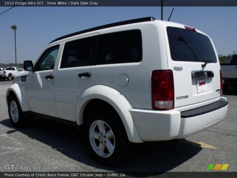 Stone White / Dark Slate Gray 2010 Dodge Nitro SXT