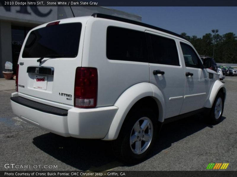 Stone White / Dark Slate Gray 2010 Dodge Nitro SXT