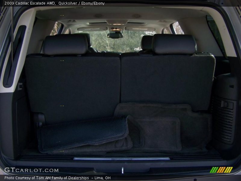 Quicksilver / Ebony/Ebony 2009 Cadillac Escalade AWD