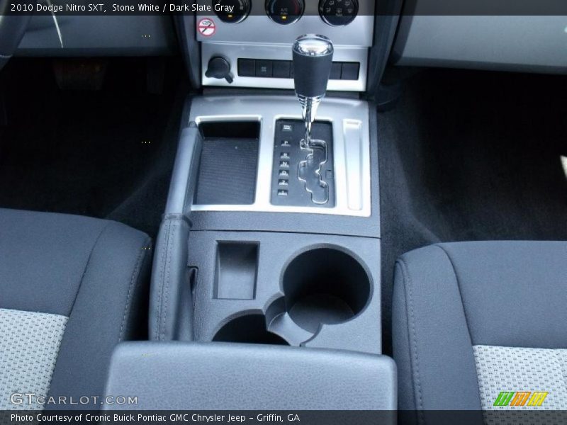 Stone White / Dark Slate Gray 2010 Dodge Nitro SXT
