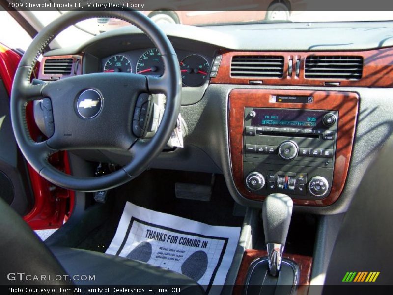 Victory Red / Ebony 2009 Chevrolet Impala LT