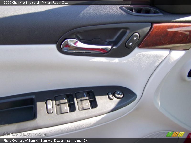 Victory Red / Gray 2009 Chevrolet Impala LT