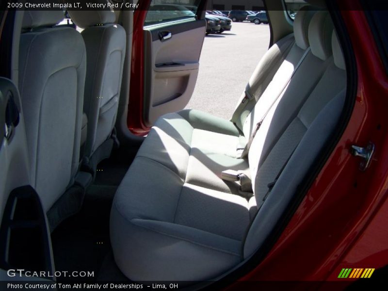 Victory Red / Gray 2009 Chevrolet Impala LT