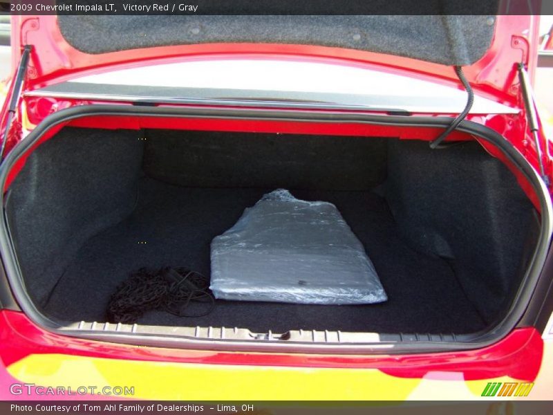 Victory Red / Gray 2009 Chevrolet Impala LT