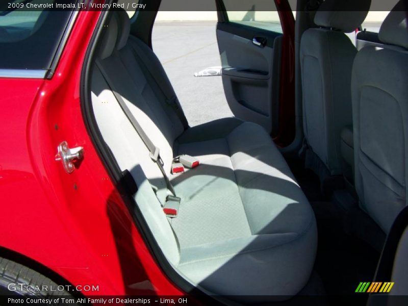 Victory Red / Gray 2009 Chevrolet Impala LT