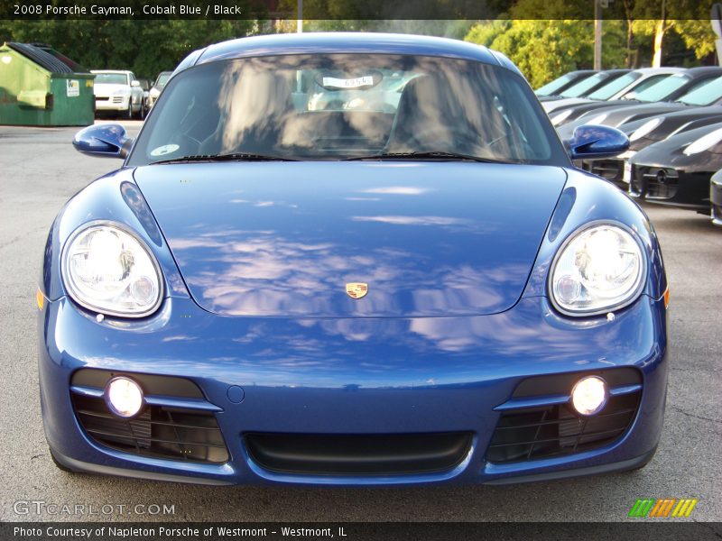 Cobalt Blue / Black 2008 Porsche Cayman
