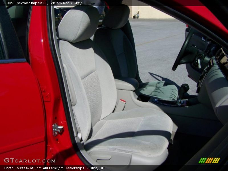 Victory Red / Gray 2009 Chevrolet Impala LT