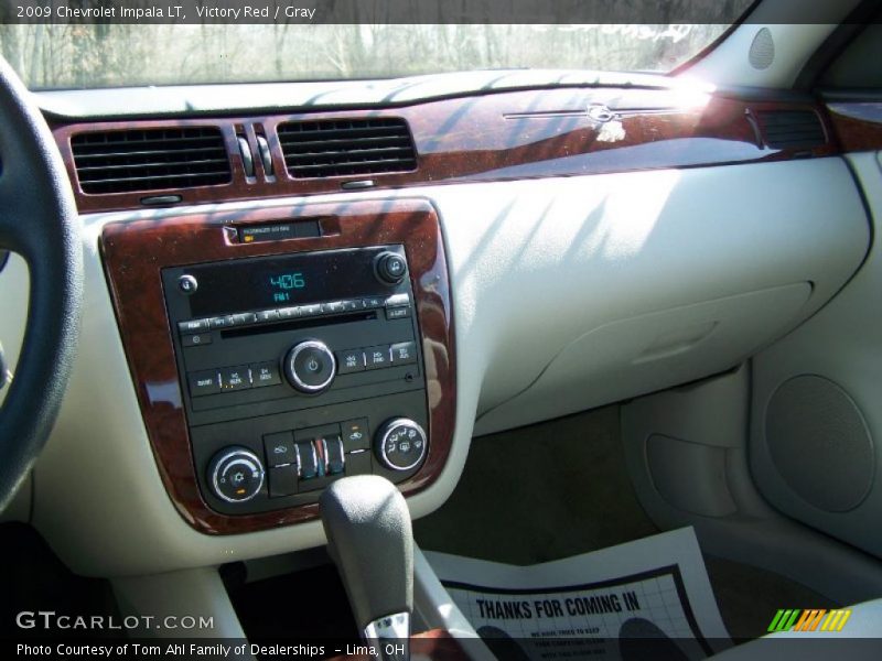Victory Red / Gray 2009 Chevrolet Impala LT