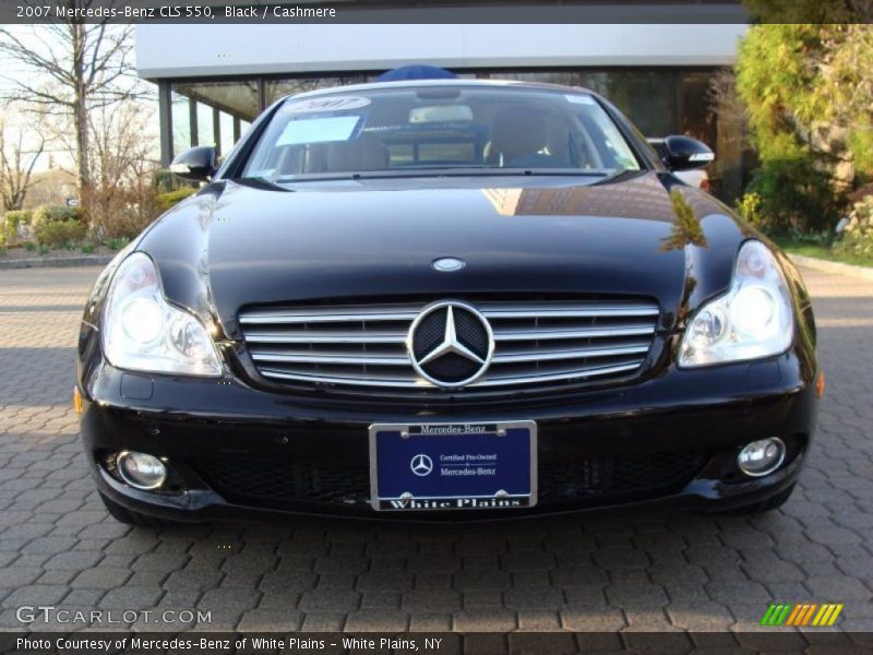Black / Cashmere 2007 Mercedes-Benz CLS 550