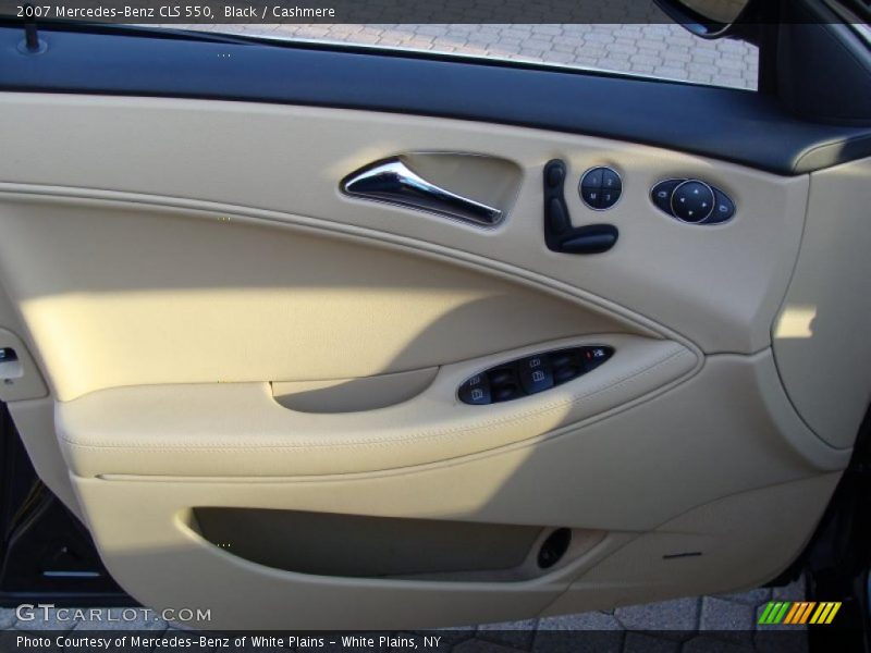 Black / Cashmere 2007 Mercedes-Benz CLS 550