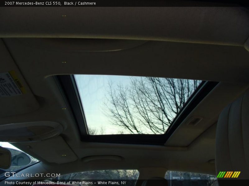 Black / Cashmere 2007 Mercedes-Benz CLS 550