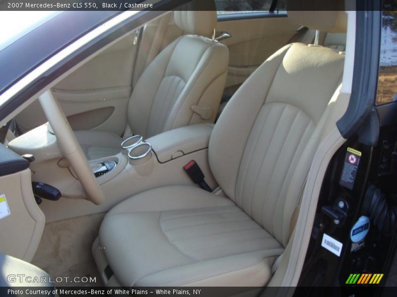 Black / Cashmere 2007 Mercedes-Benz CLS 550