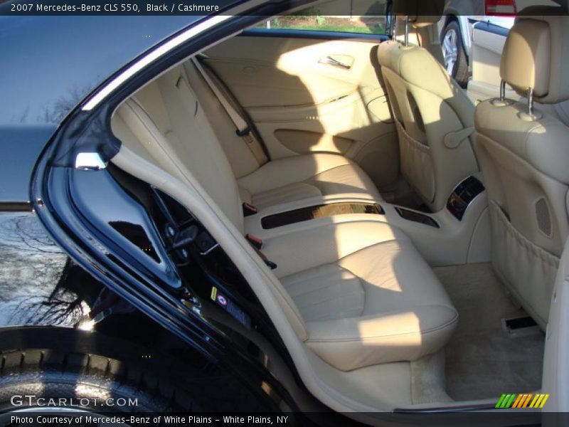 Black / Cashmere 2007 Mercedes-Benz CLS 550