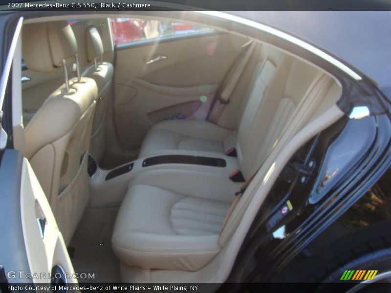 Black / Cashmere 2007 Mercedes-Benz CLS 550