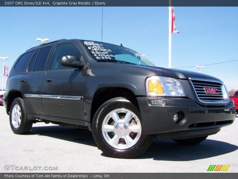 Graphite Gray Metallic / Ebony 2007 GMC Envoy SLE 4x4