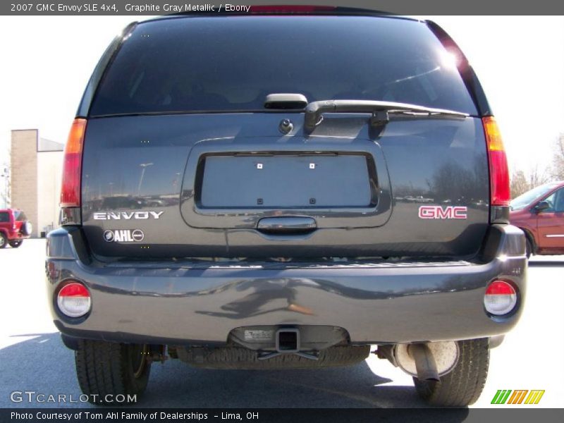 Graphite Gray Metallic / Ebony 2007 GMC Envoy SLE 4x4