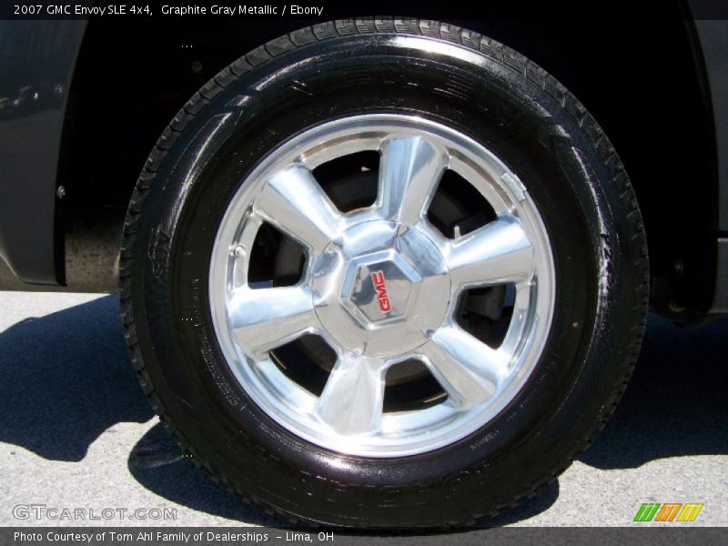 Graphite Gray Metallic / Ebony 2007 GMC Envoy SLE 4x4