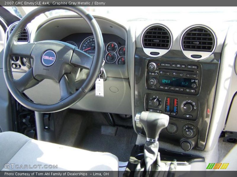 Graphite Gray Metallic / Ebony 2007 GMC Envoy SLE 4x4