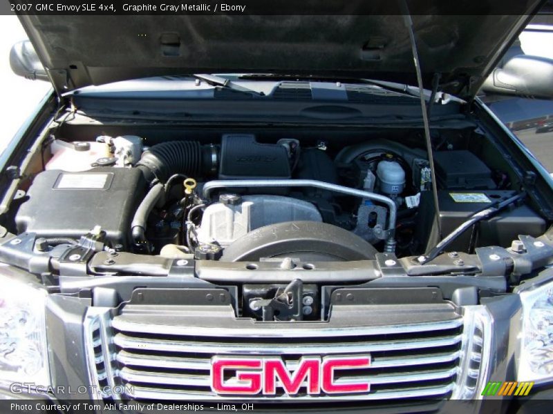 Graphite Gray Metallic / Ebony 2007 GMC Envoy SLE 4x4