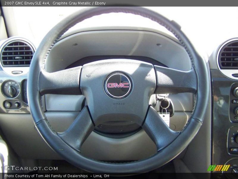 Graphite Gray Metallic / Ebony 2007 GMC Envoy SLE 4x4