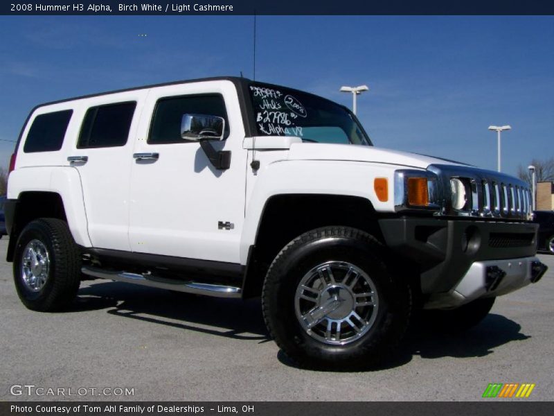 Birch White / Light Cashmere 2008 Hummer H3 Alpha
