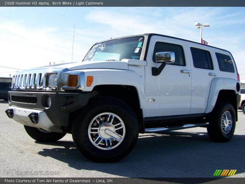 Birch White / Light Cashmere 2008 Hummer H3 Alpha