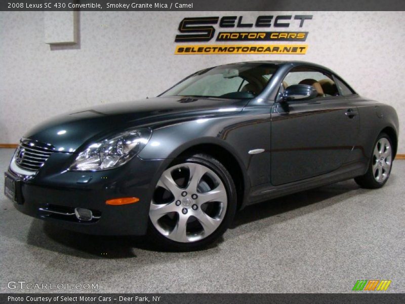 Smokey Granite Mica / Camel 2008 Lexus SC 430 Convertible
