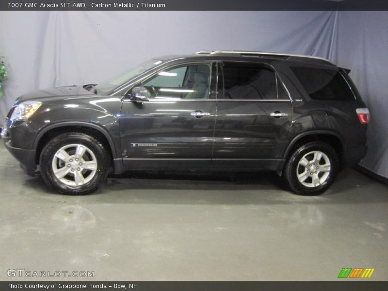 Carbon Metallic / Titanium 2007 GMC Acadia SLT AWD