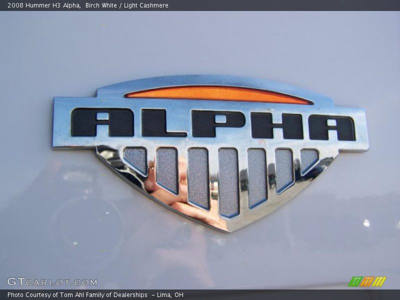 Birch White / Light Cashmere 2008 Hummer H3 Alpha