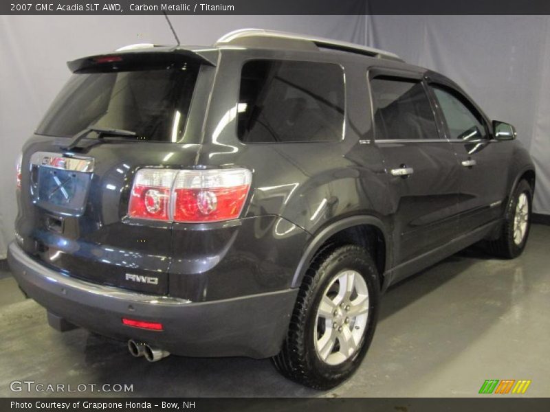 Carbon Metallic / Titanium 2007 GMC Acadia SLT AWD