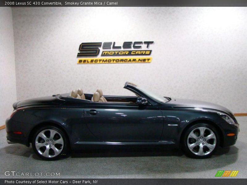 Smokey Granite Mica / Camel 2008 Lexus SC 430 Convertible