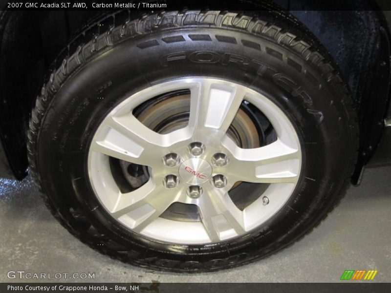 Carbon Metallic / Titanium 2007 GMC Acadia SLT AWD