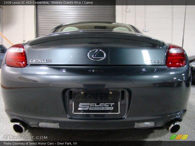 Smokey Granite Mica / Camel 2008 Lexus SC 430 Convertible