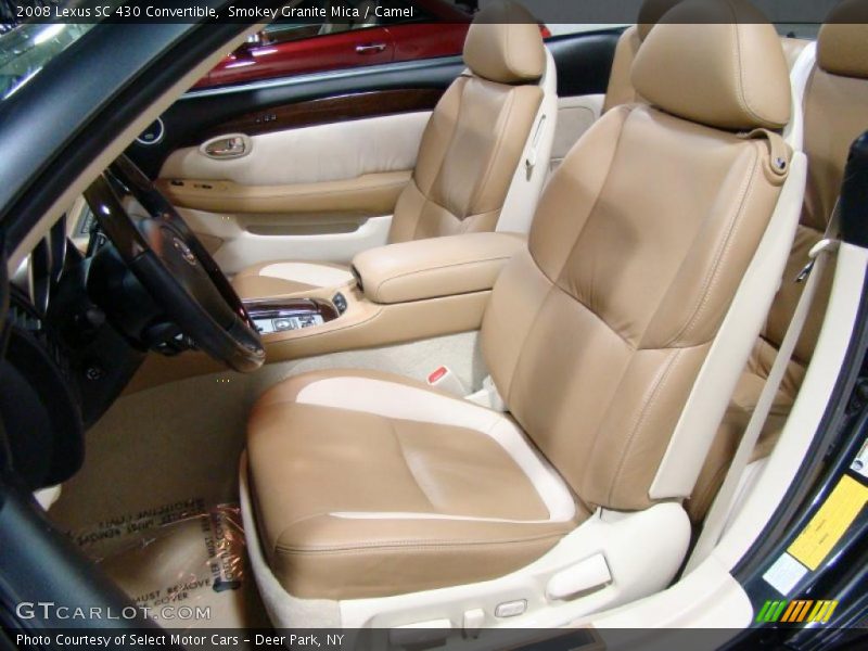 Smokey Granite Mica / Camel 2008 Lexus SC 430 Convertible
