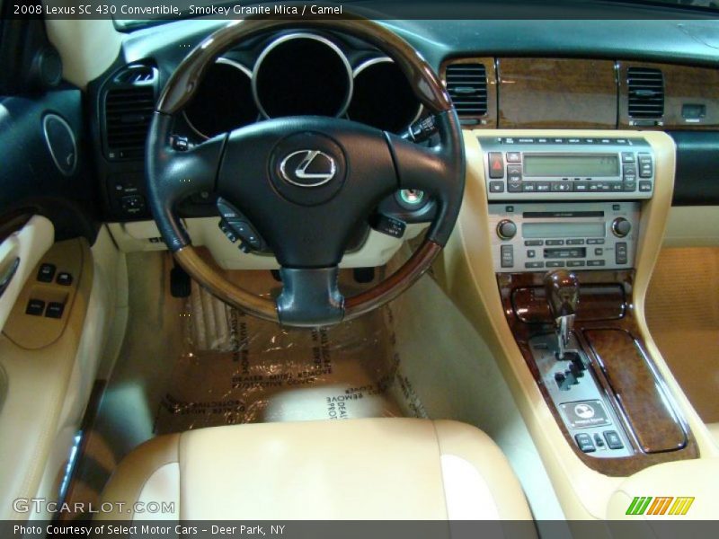 Smokey Granite Mica / Camel 2008 Lexus SC 430 Convertible