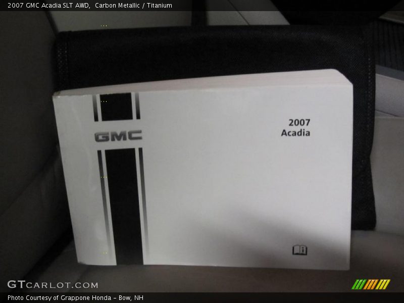 Carbon Metallic / Titanium 2007 GMC Acadia SLT AWD