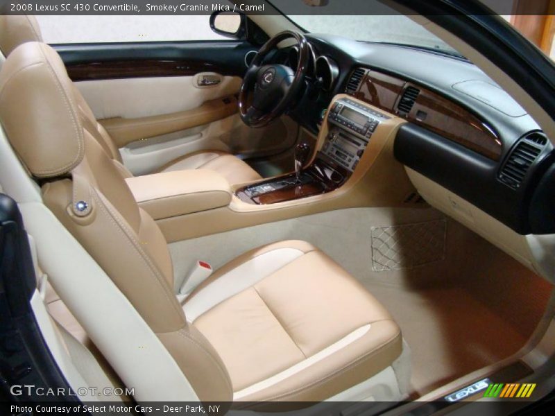 Smokey Granite Mica / Camel 2008 Lexus SC 430 Convertible