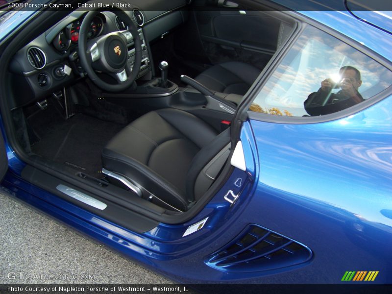 Cobalt Blue / Black 2008 Porsche Cayman