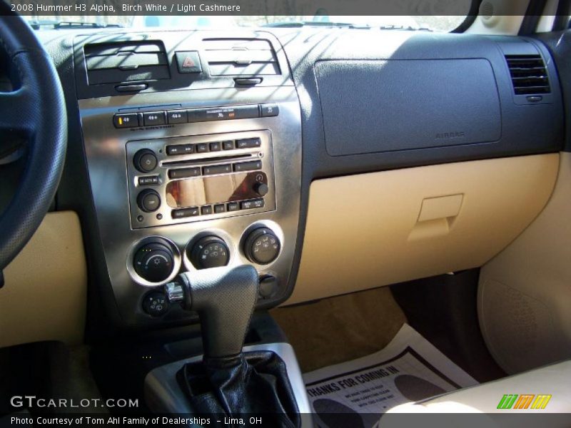 Birch White / Light Cashmere 2008 Hummer H3 Alpha