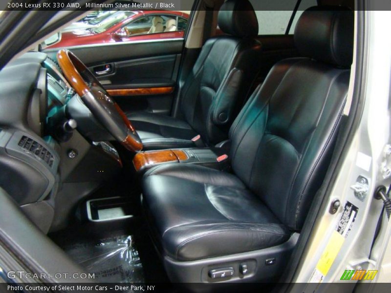 Millinnium Silver Metallic / Black 2004 Lexus RX 330 AWD